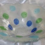 recycled glass bowl